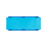 Blue Protective Lens Cover for Straight Light Bars - 8 Inch