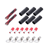 50Ft Spool Red 8ga w/Acc Kit