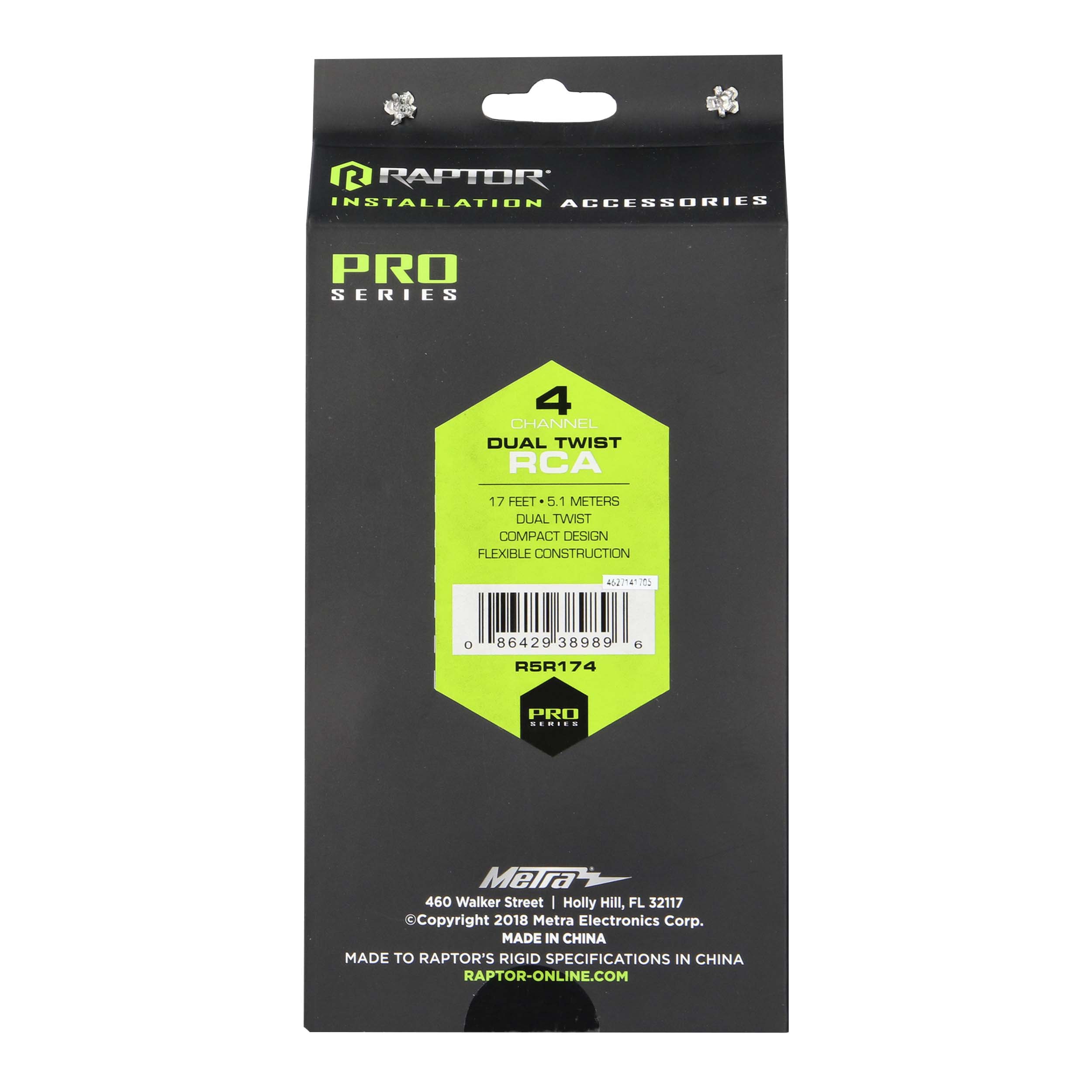 RCA 4-Channel Audio Cable - Pro Series 17 Feet