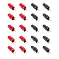 V8 Spade Terminal | 4 AWG | 1/4 in. | 20 Pack