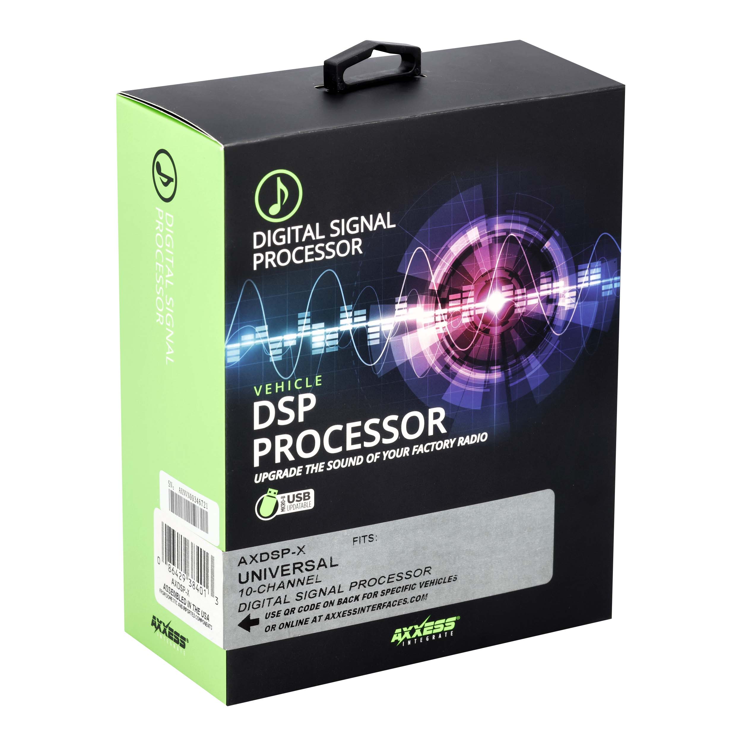 Axxess DSP w/Chime Control and Digital Amp TurnOn Capability