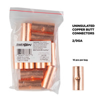 2/0 GA COPPER BUTT - 10PK