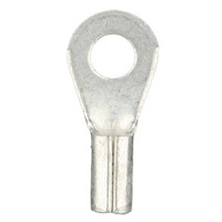 Uninsulated Ring Terminal 22-18 Gauge #6 - Package of 100