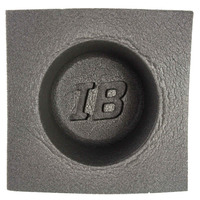 Acoustic Speaker Baffles 4 Inch Shallow Round - Pair
