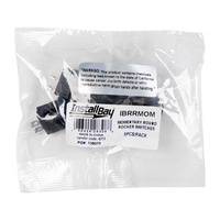Round Rocker Momentary Switch - Package of 5
