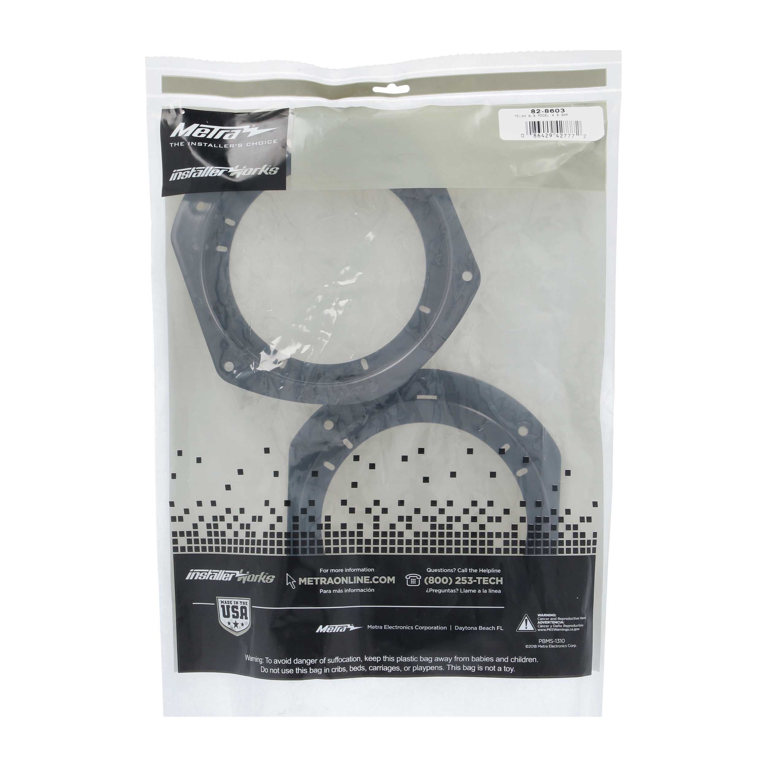 Speaker Adapter Plate - Tesla Model X 2015-2021 and Model S