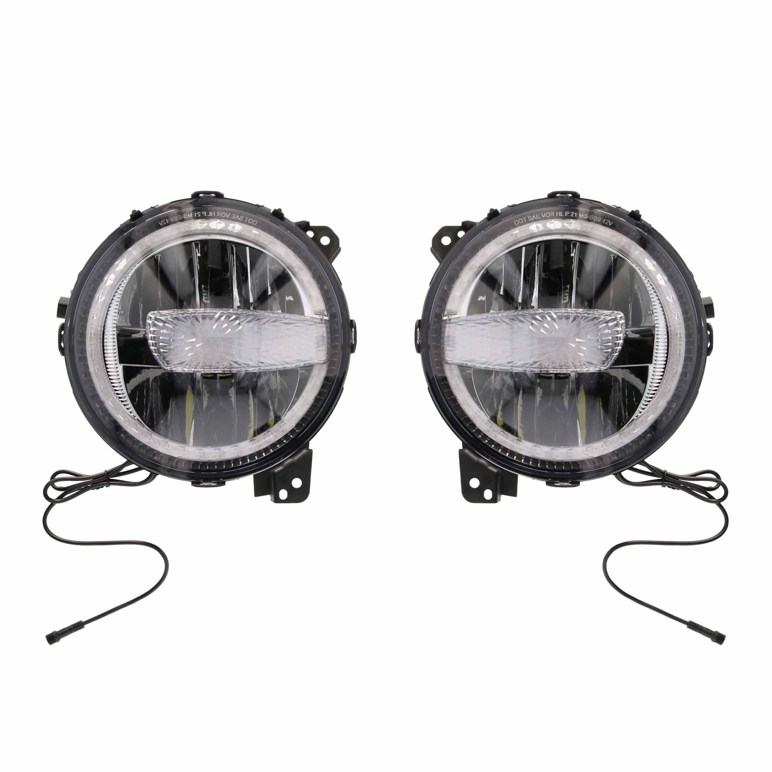 9" Premium Chasing LED Headlights - Fits select Jeeps®