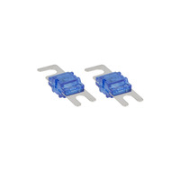 60 AMP Mini ANL Fuses Nickel Plated - MID SERIES - 2 PK