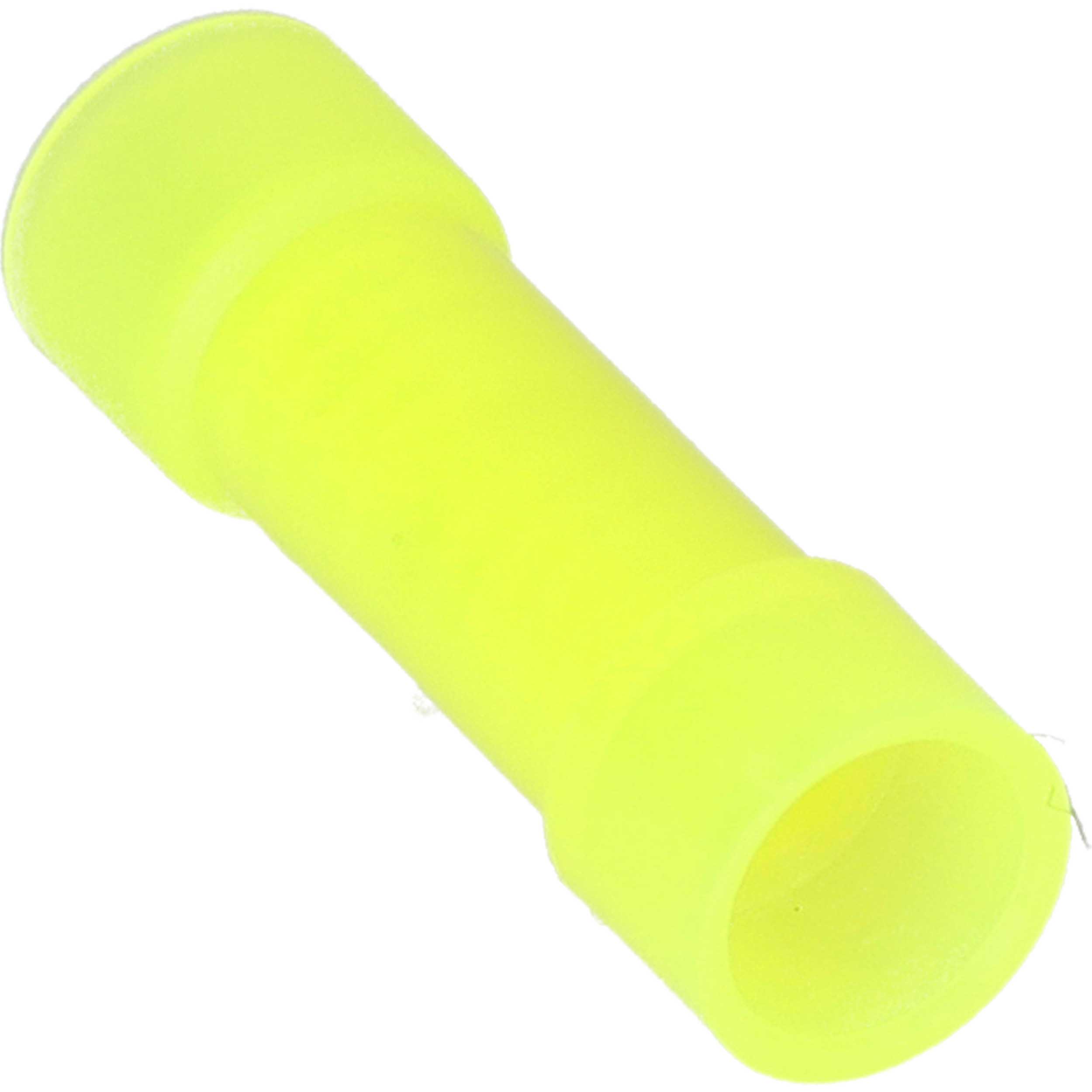 Yellow Nylon Butt Connector 12-10 Gauge - Package of 100