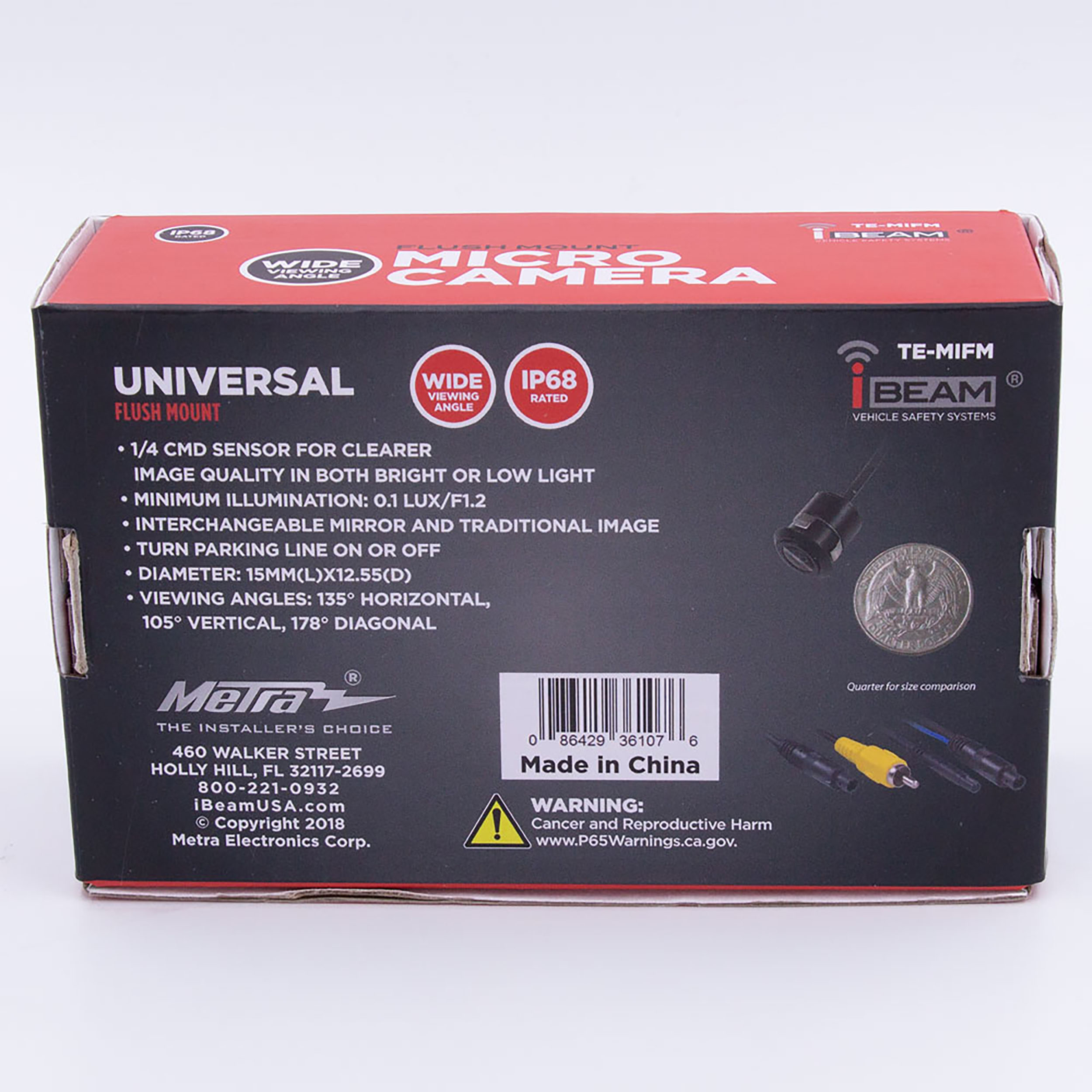 Flush Mount Micro Camera