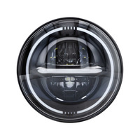 7" Reflector Headlight with Full Halo