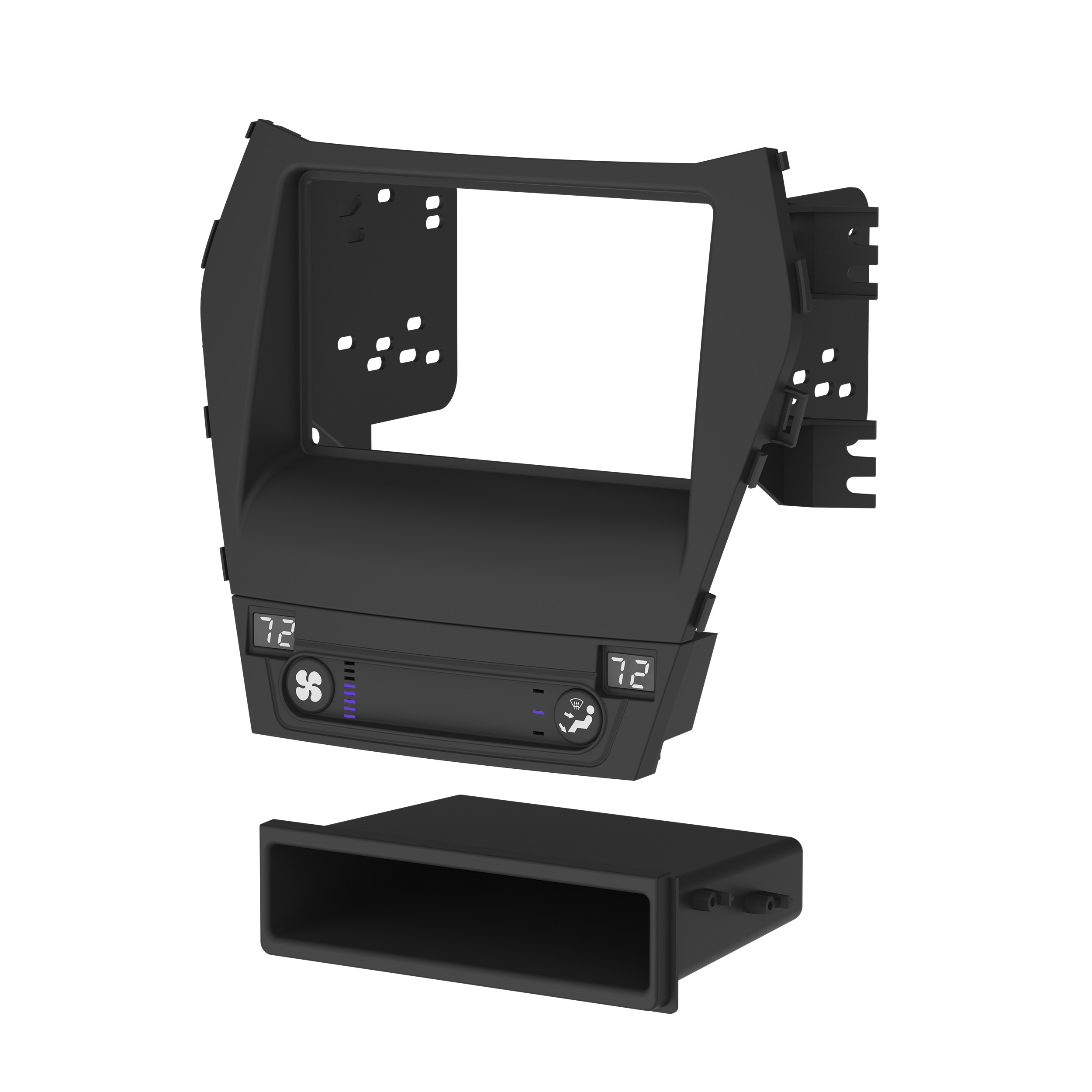 99-7386B | Hyundai Santa Fe 2013-2019 (with factory NAV)