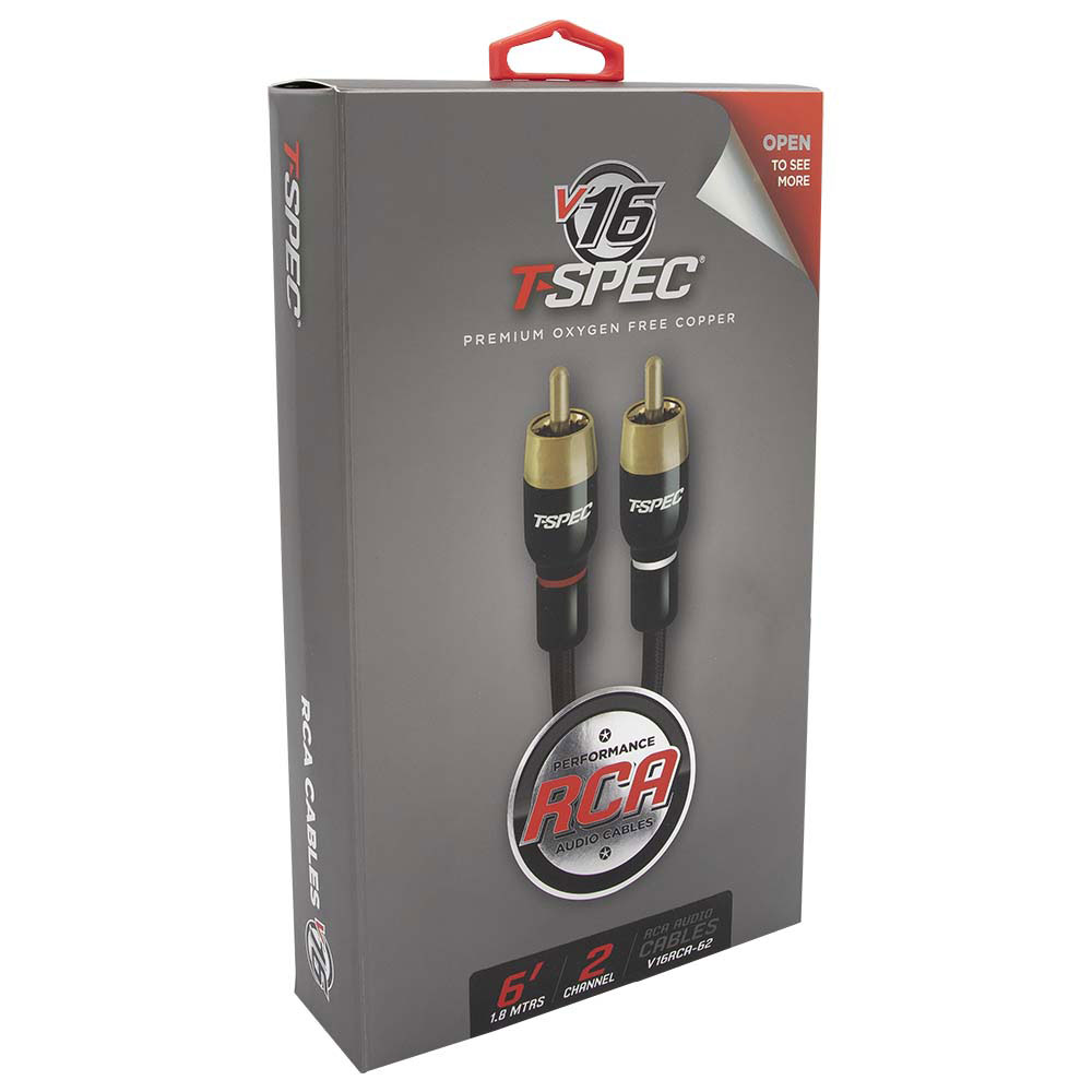 V16 Series RCA Audio Cables - 6 Feet