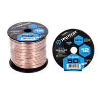 Vice Series CCA Speaker Wire | 12GA | 50 ft. | Clear