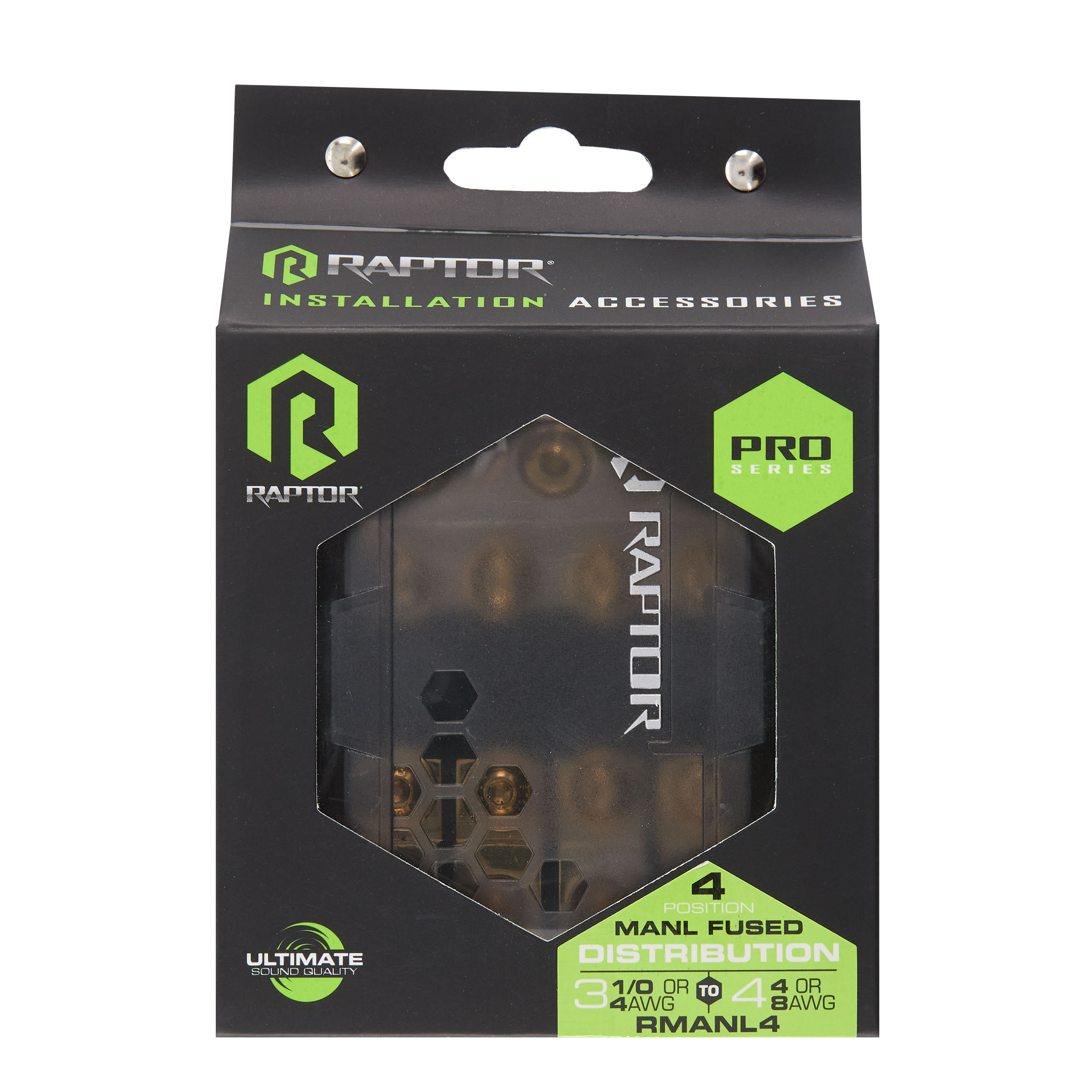 MANL Fused 4-Position Distribution Block - Pro Series