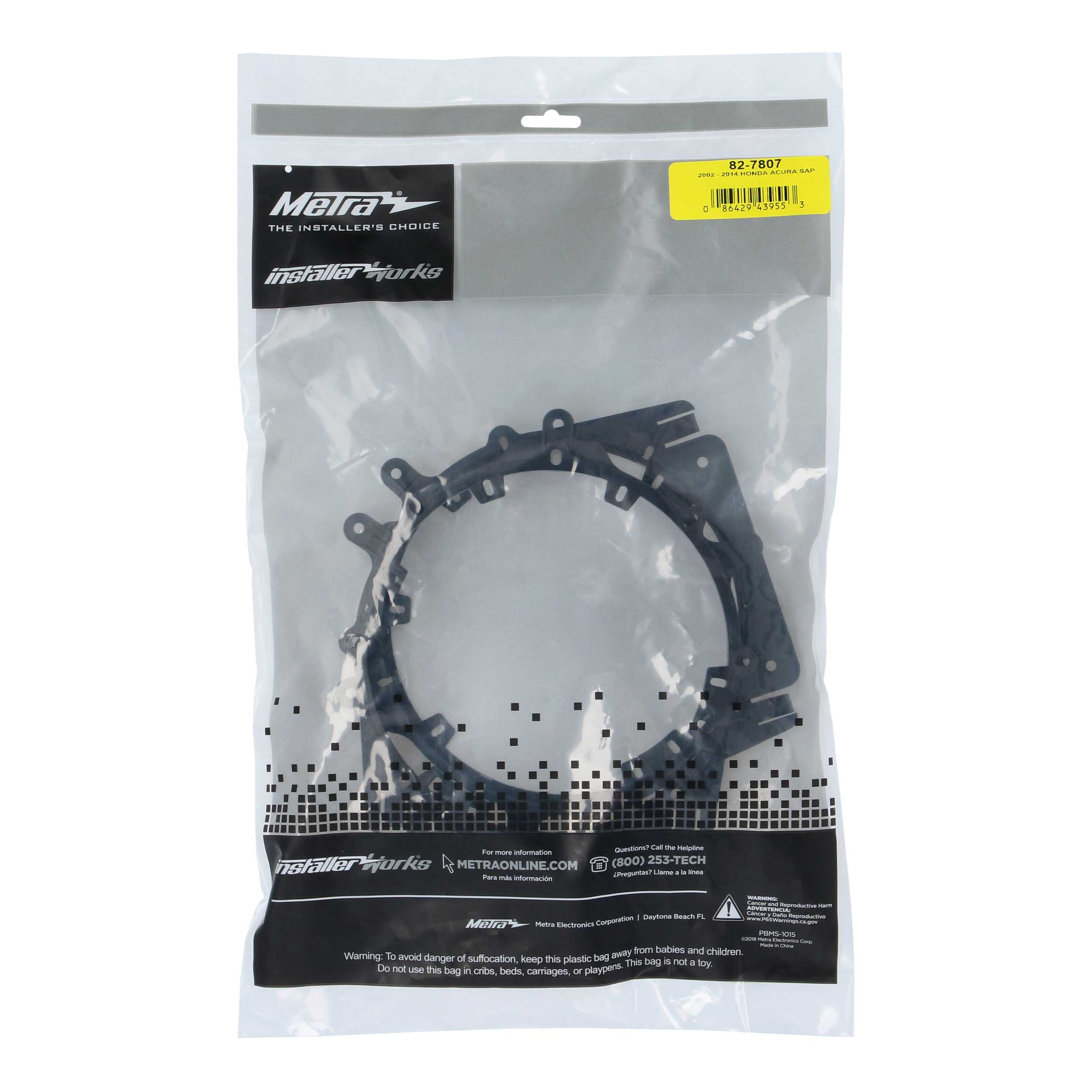 Speaker Adapter Plates Fits Select ACURA & HONDA 2002-2014