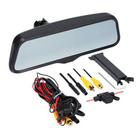 Water-Resistant Rearview Mirror with 4.5 inch Monitor