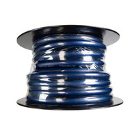 CCA Value Line 1/0 Gauge Power Cable Blue - 50 Foot Coil