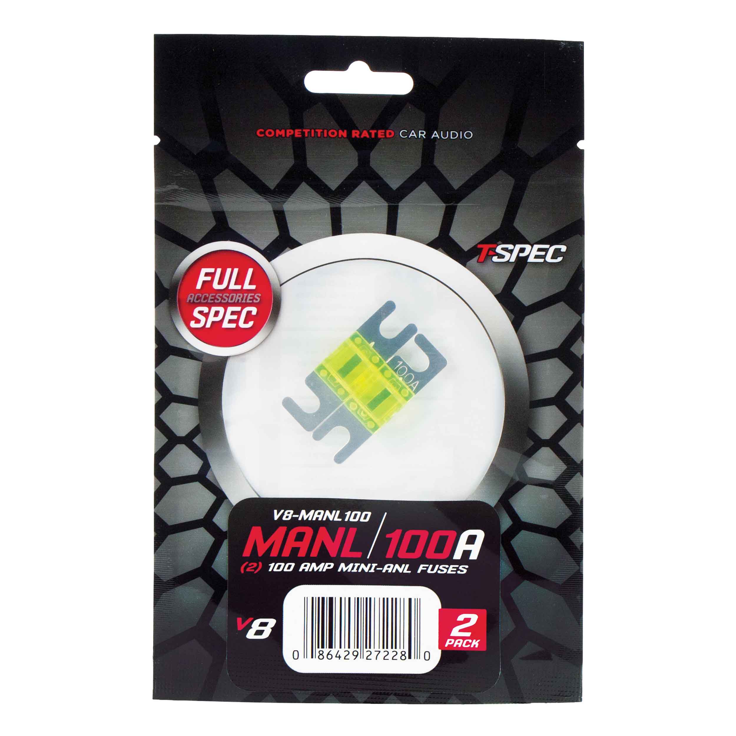 Mini ANL 100 AMP Fuse - Package of 2