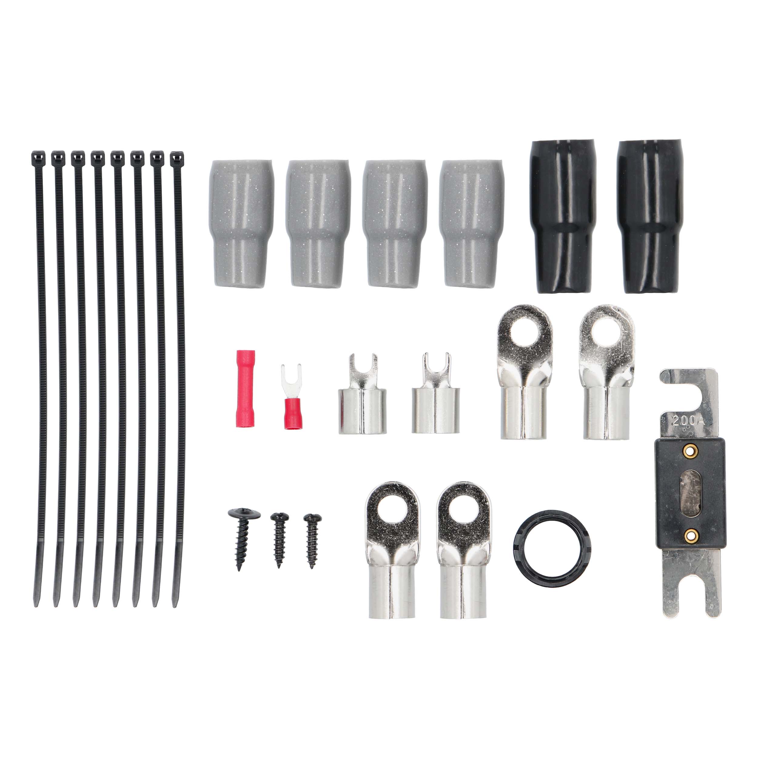 3800W 1/0 AWG Amp Kit with RCA Cable - Pro Series