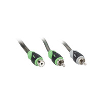 R5 Pro Series RCA Y Cable | 2 Male to 1 Female | 1.5 ft.