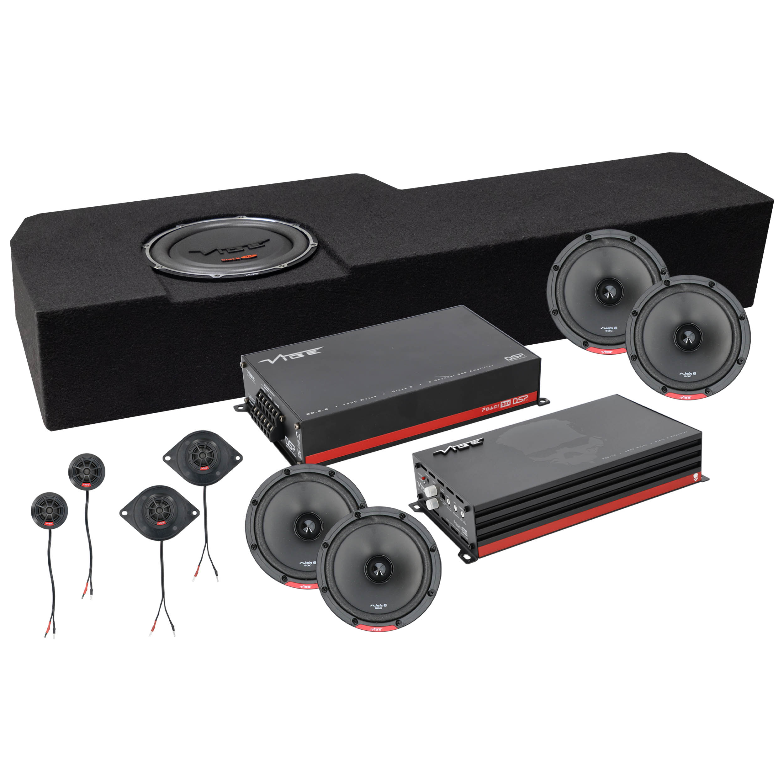 AUDIO KIT – FITS SELECT Jeep® JT 2024-2025 (NON-AMPLIFIED)