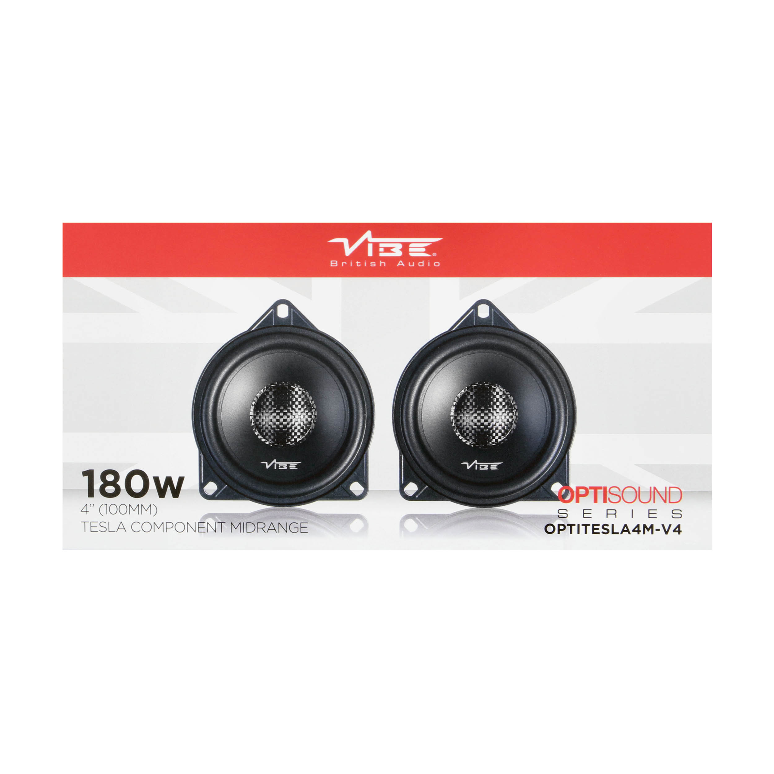 Plug-N-Play 4″ Midwoofer Speaker Kit - Fits Select Tesla