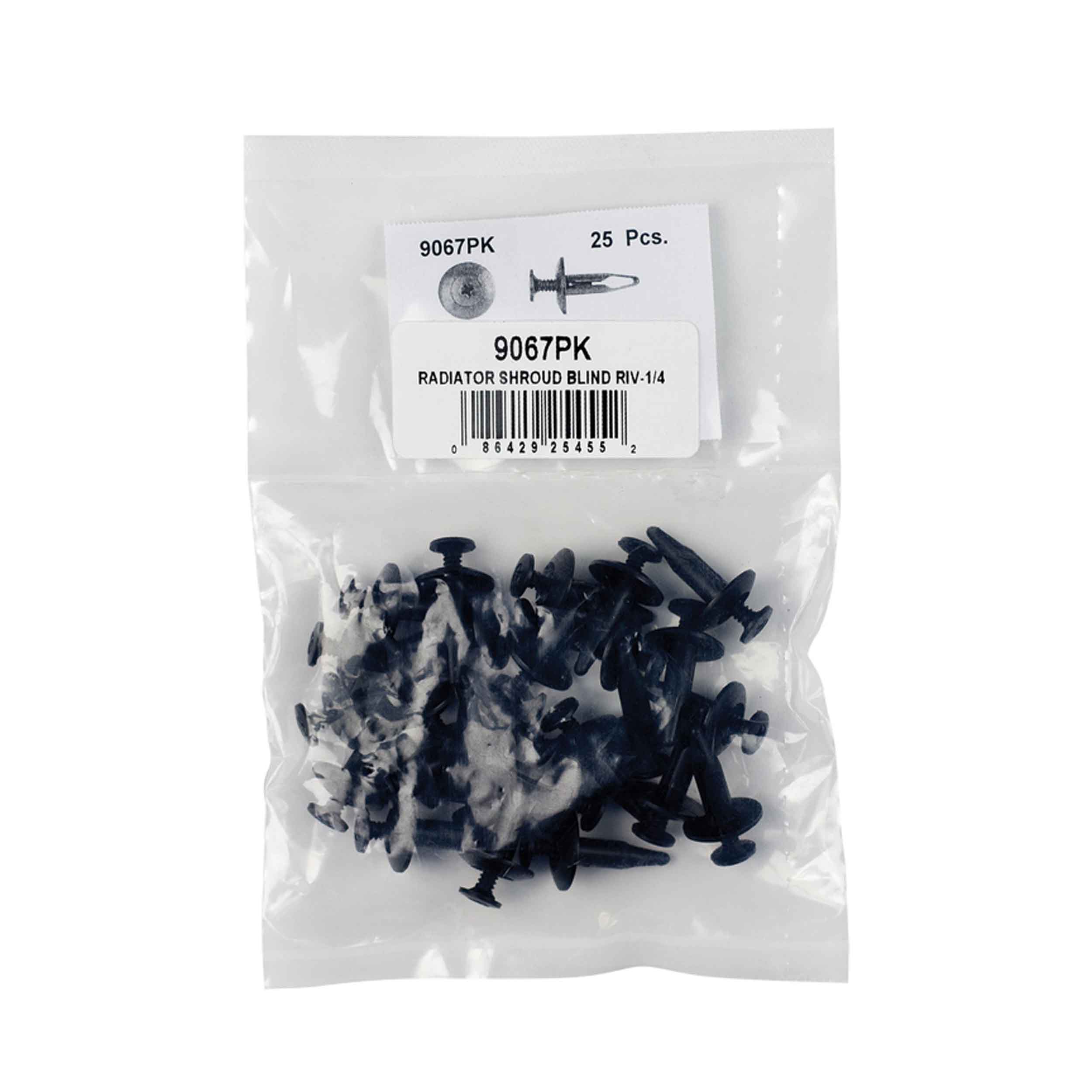 Radiator Shroud Blind Rivets - 1/4" - 25/Bag