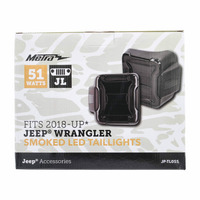 Smoked Taillight - Fits 2018-Up* Jeep Wrangler JL