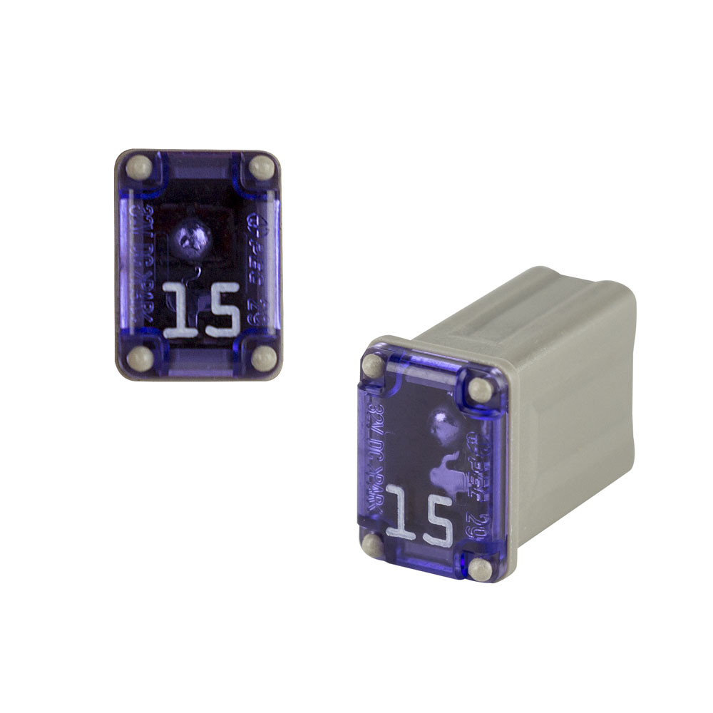 15AMP MICRO FEMALE TIME DELAY FUSE - each