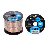 Vice Series CCA Speaker Wire | 16GA | 50 ft. | Clear