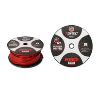 V10 OFC Tinned Power Wire | 8 AWG | 250 ft. | Red
