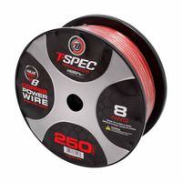 V8GT OFC Power Wire | 8 AWG | 250 ft. | Red