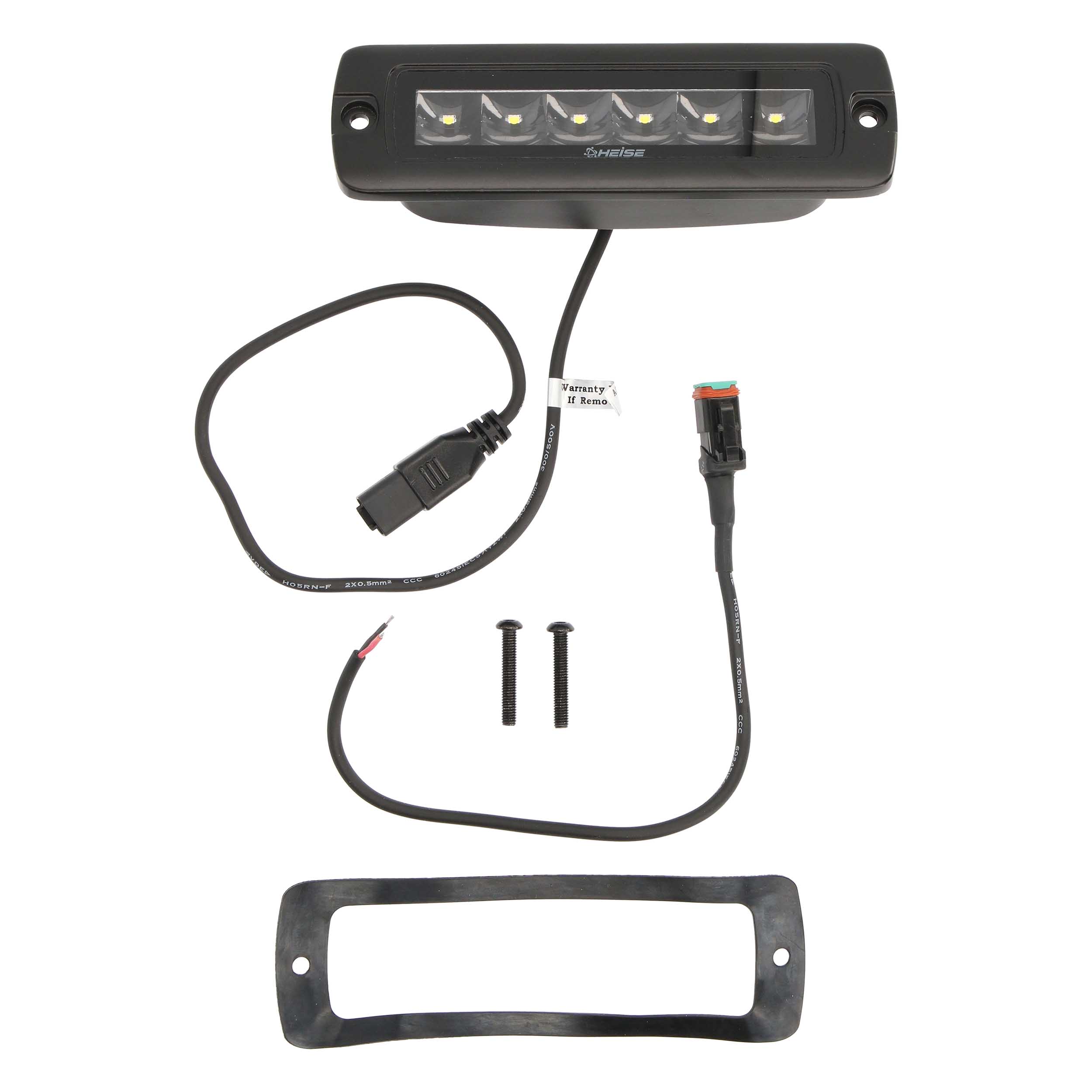 Blackout Flush Driving Light - Spot