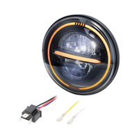 7" Reflector Headlight with Full Halo