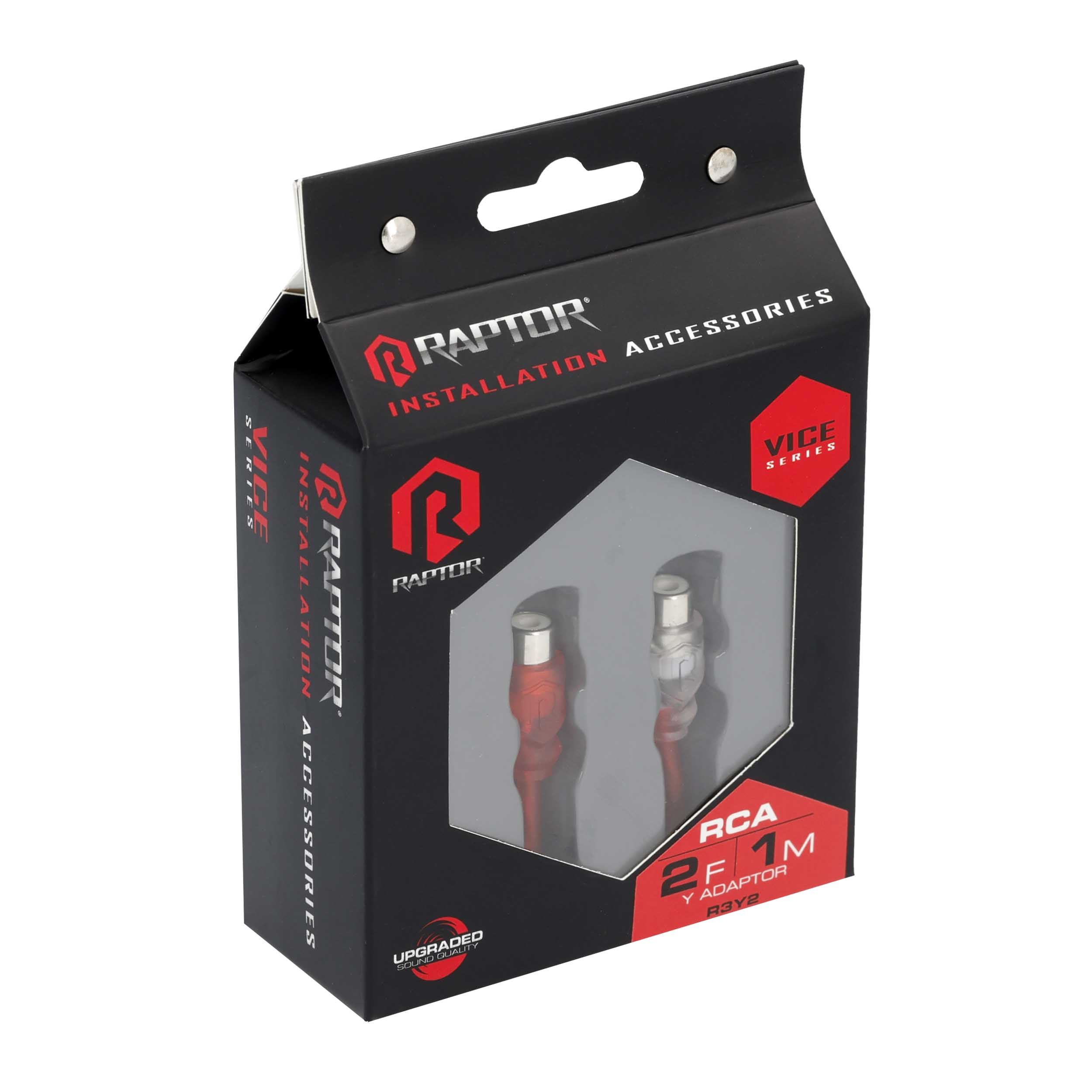 RCA 2-Channel Audio Cable - Vice Series 2F-1M