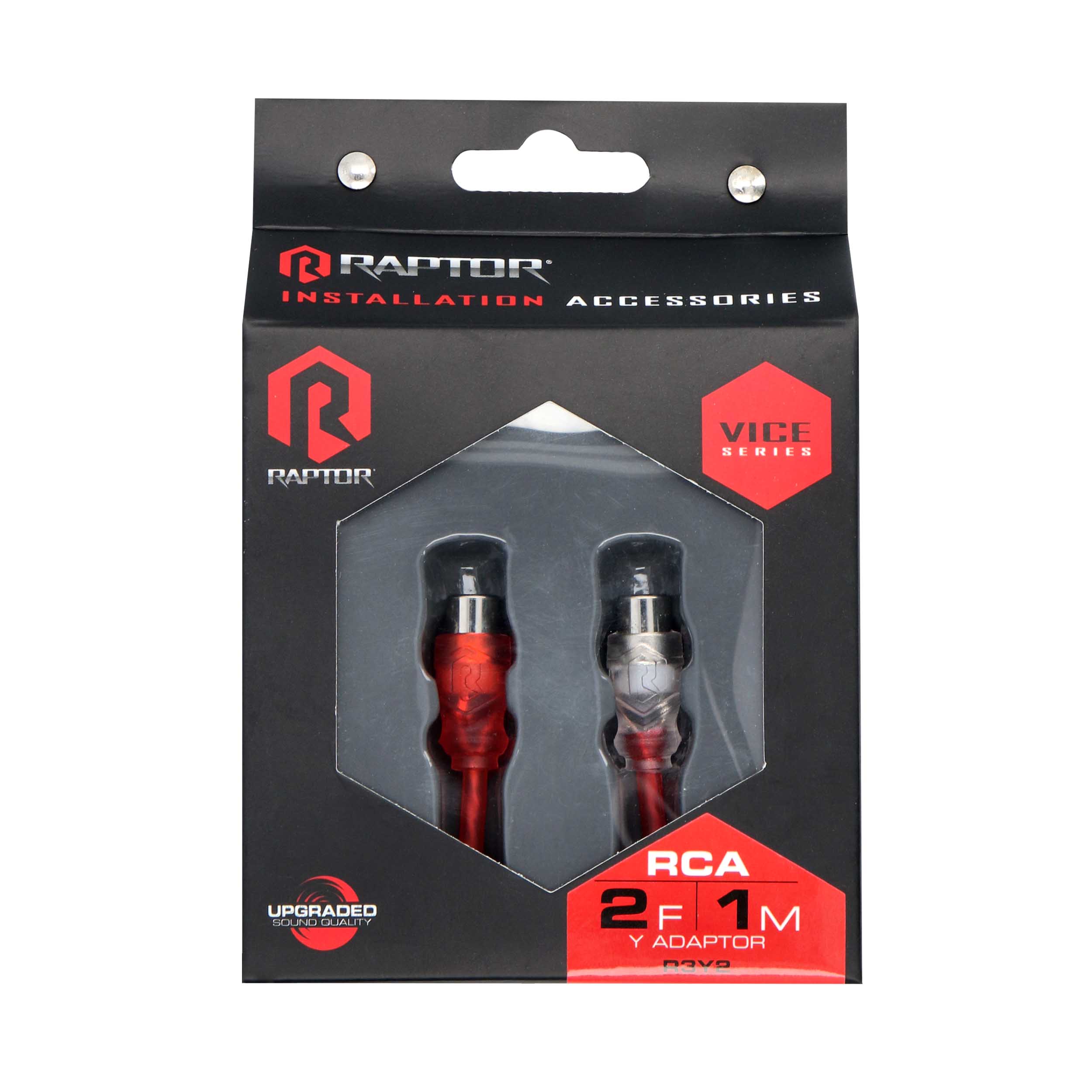 RCA 2-Channel Audio Cable - Vice Series 2F-1M
