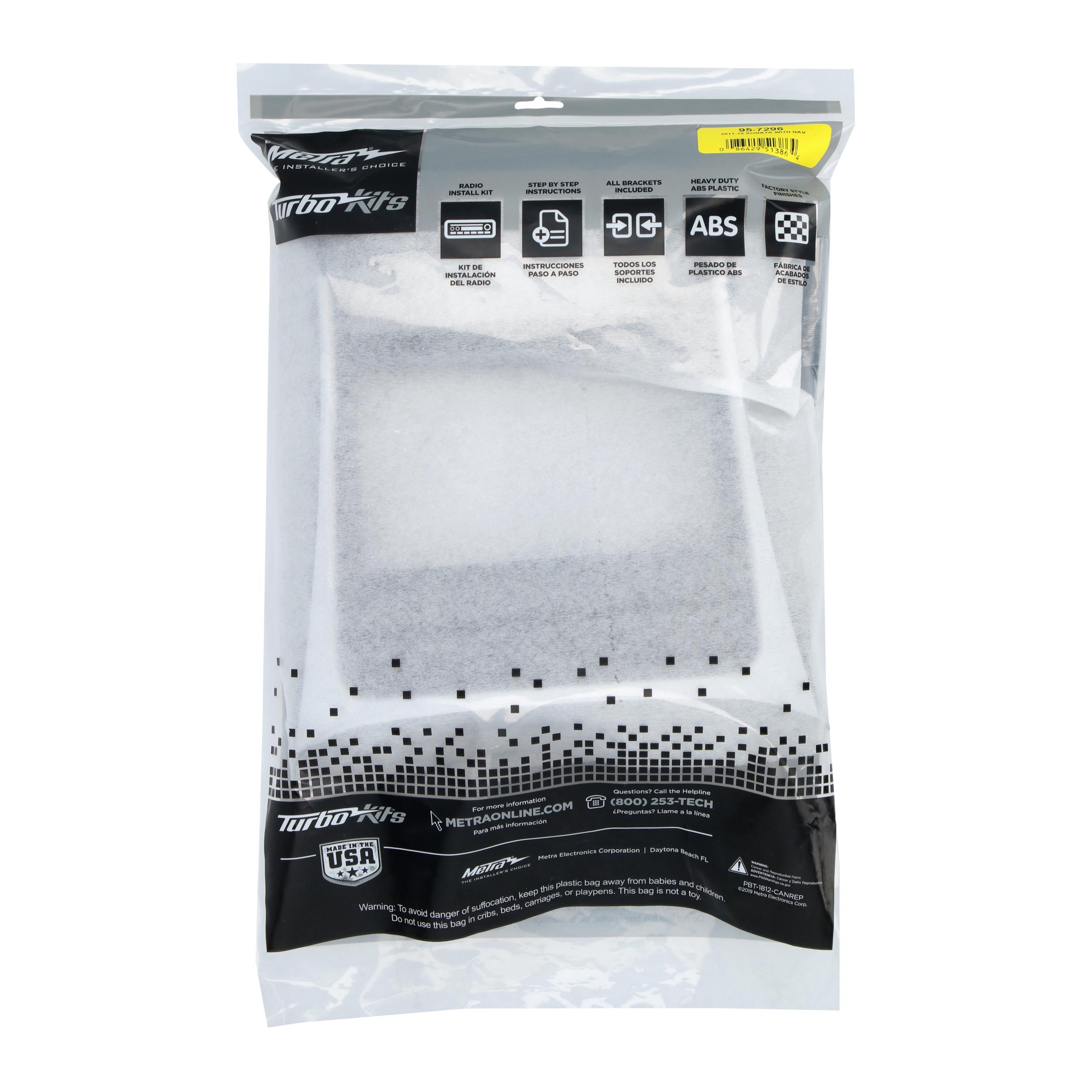 Stereo Installation Kit - Fits Hyundai Sonata 2011-2015 (w/ Nav)