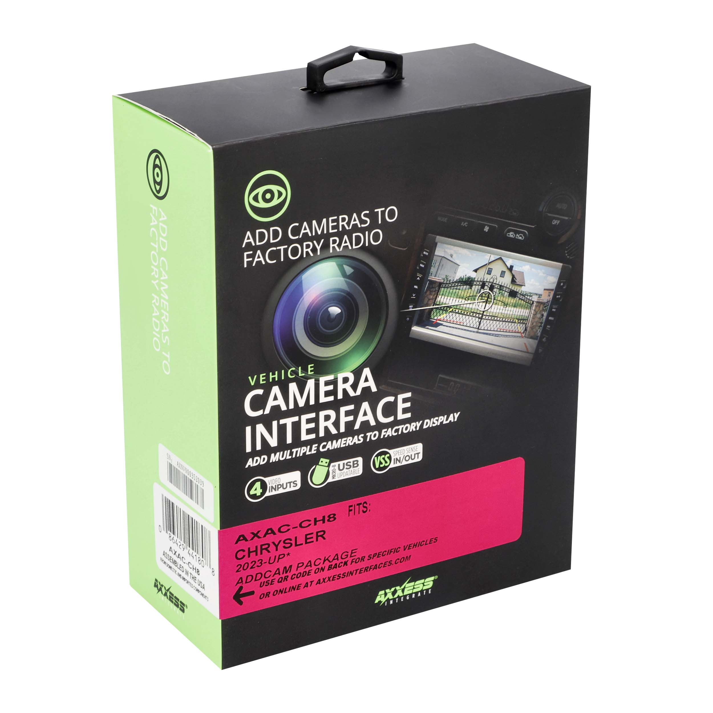 Camera Data Interface Fits Select Chrysler Models 2023-UP