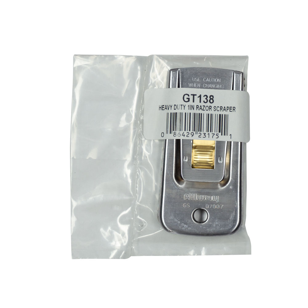 Heavy Duty 1 Inch Razor Scraper - Each
