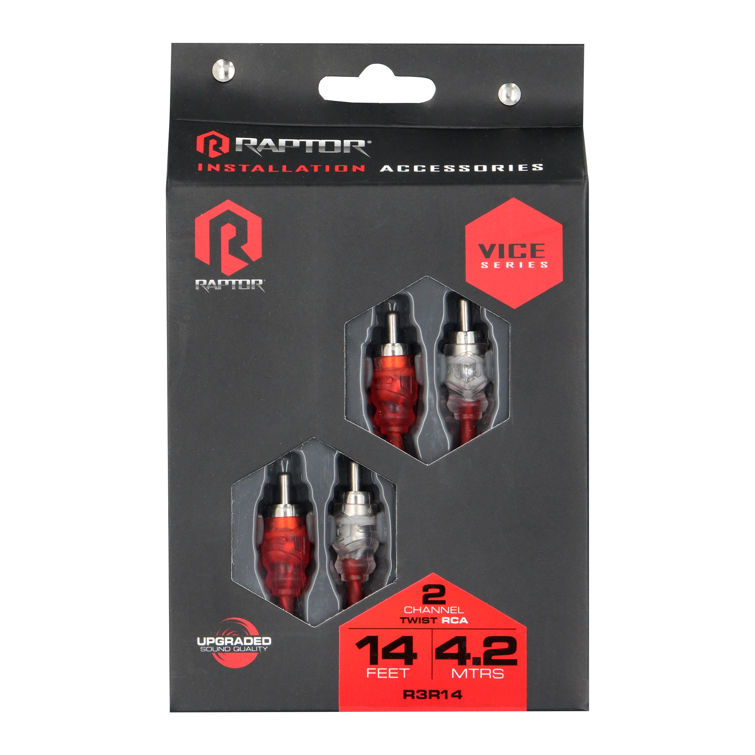 RCA 2-Channel Audio Cable - Vice Series 14 Feet