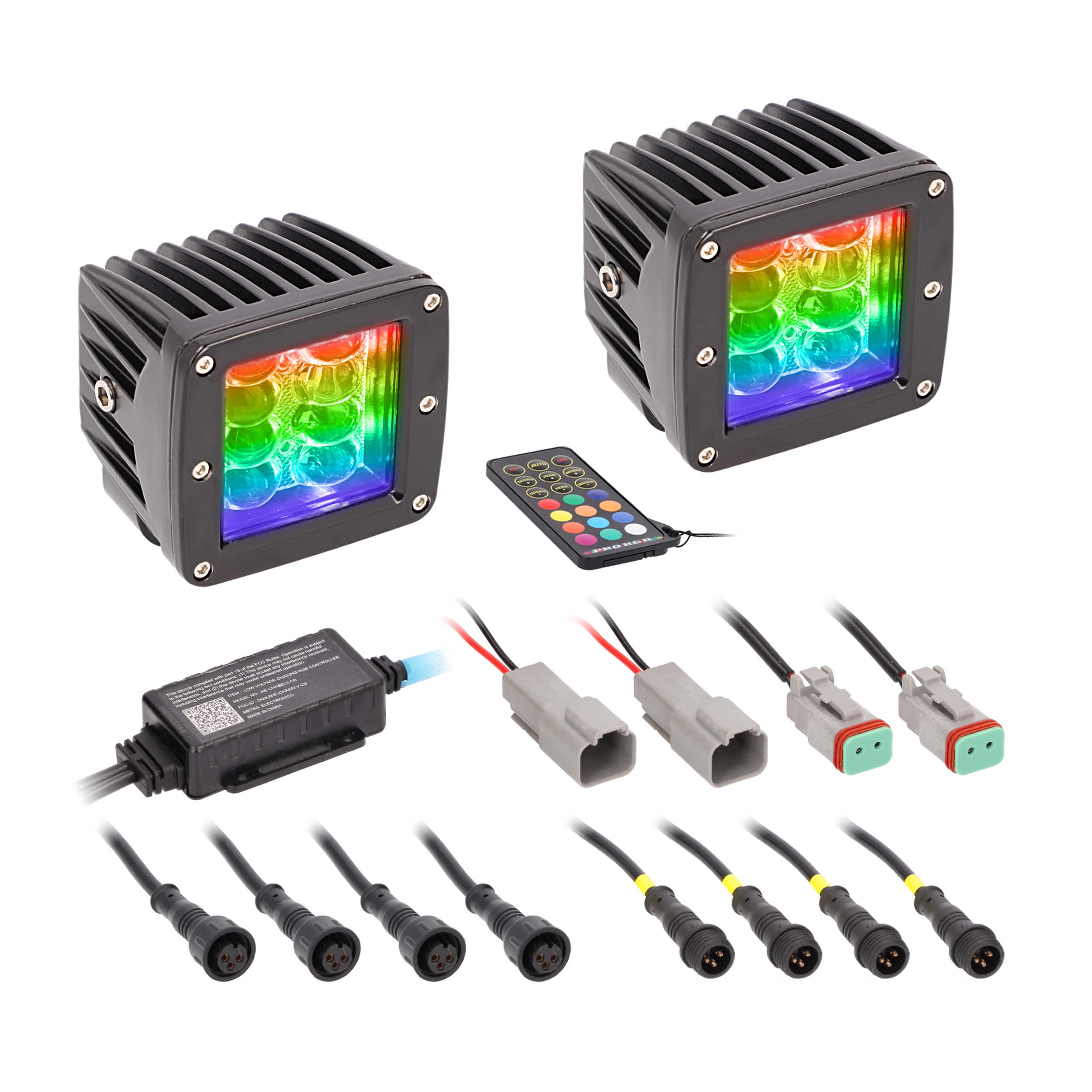 Standard Mount Chasing LED Cube Lights