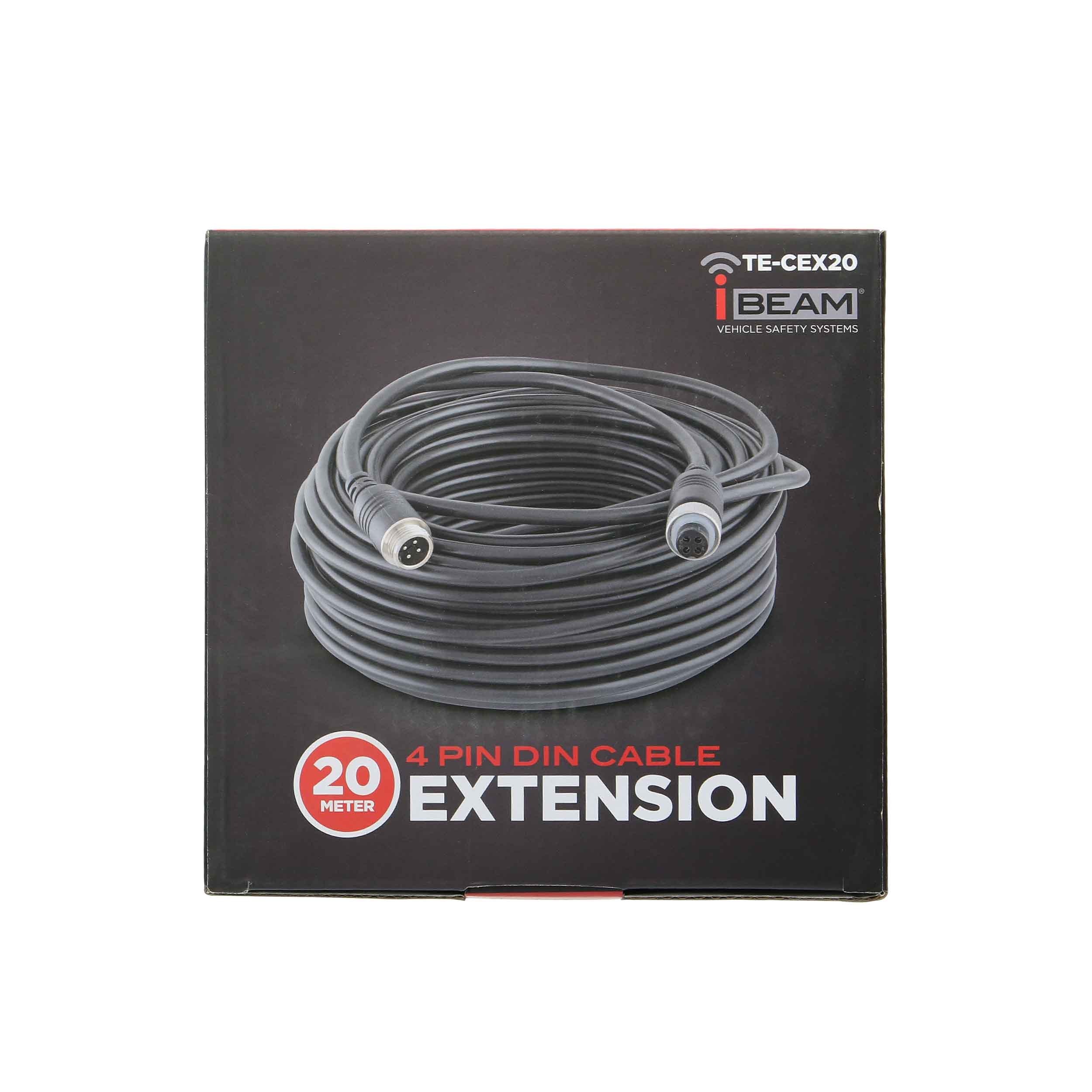 Commercial 4-Pin Din 20 Meter Extension Cable