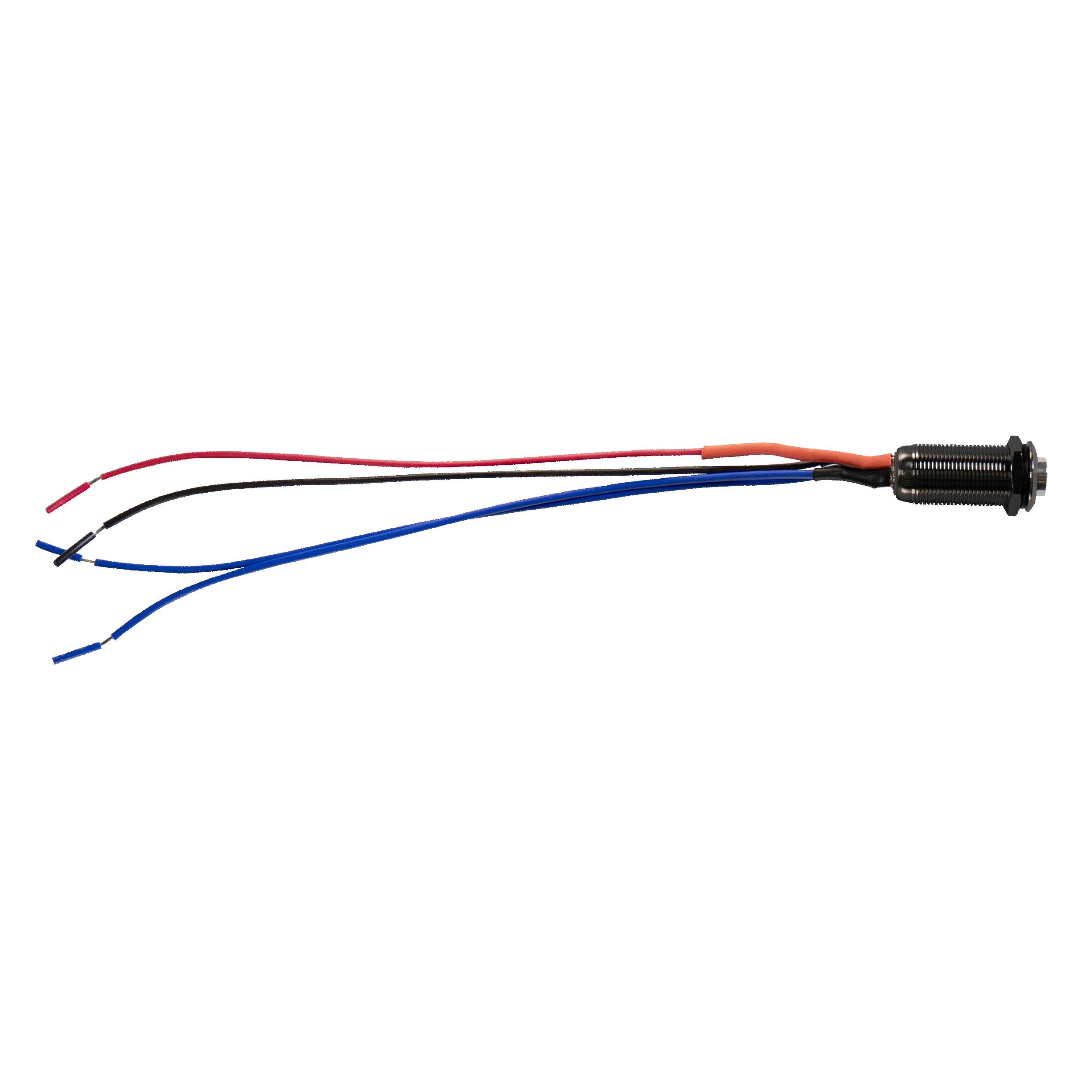 Black 12MM Round Illuminated Latching Switch White Qty 2