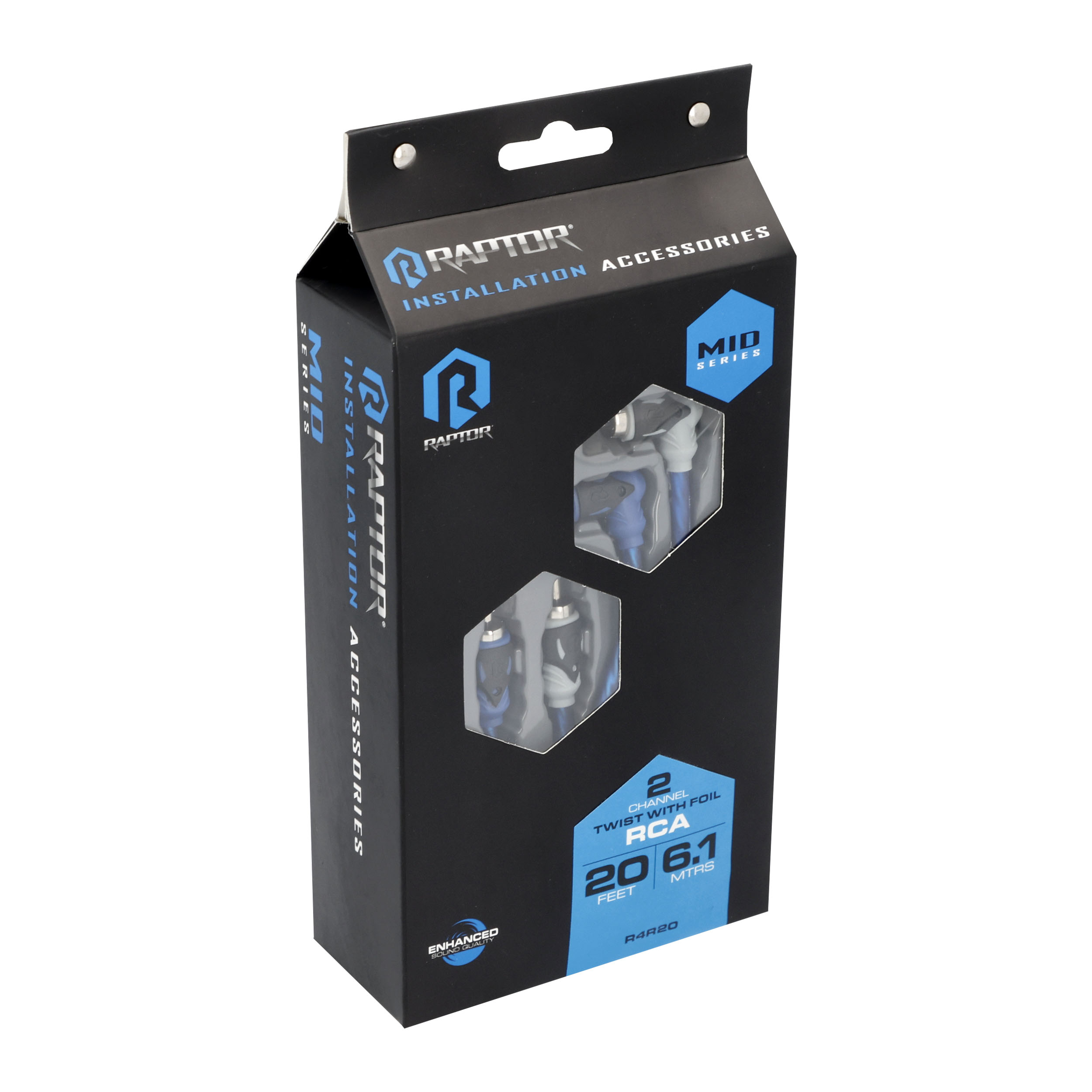 RCA 2-Channel Audio Cable - Mid Series 20 Feet