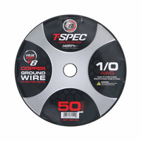 V8GT OFC Power Wire | 1/0 AWG | 50 ft. | Black