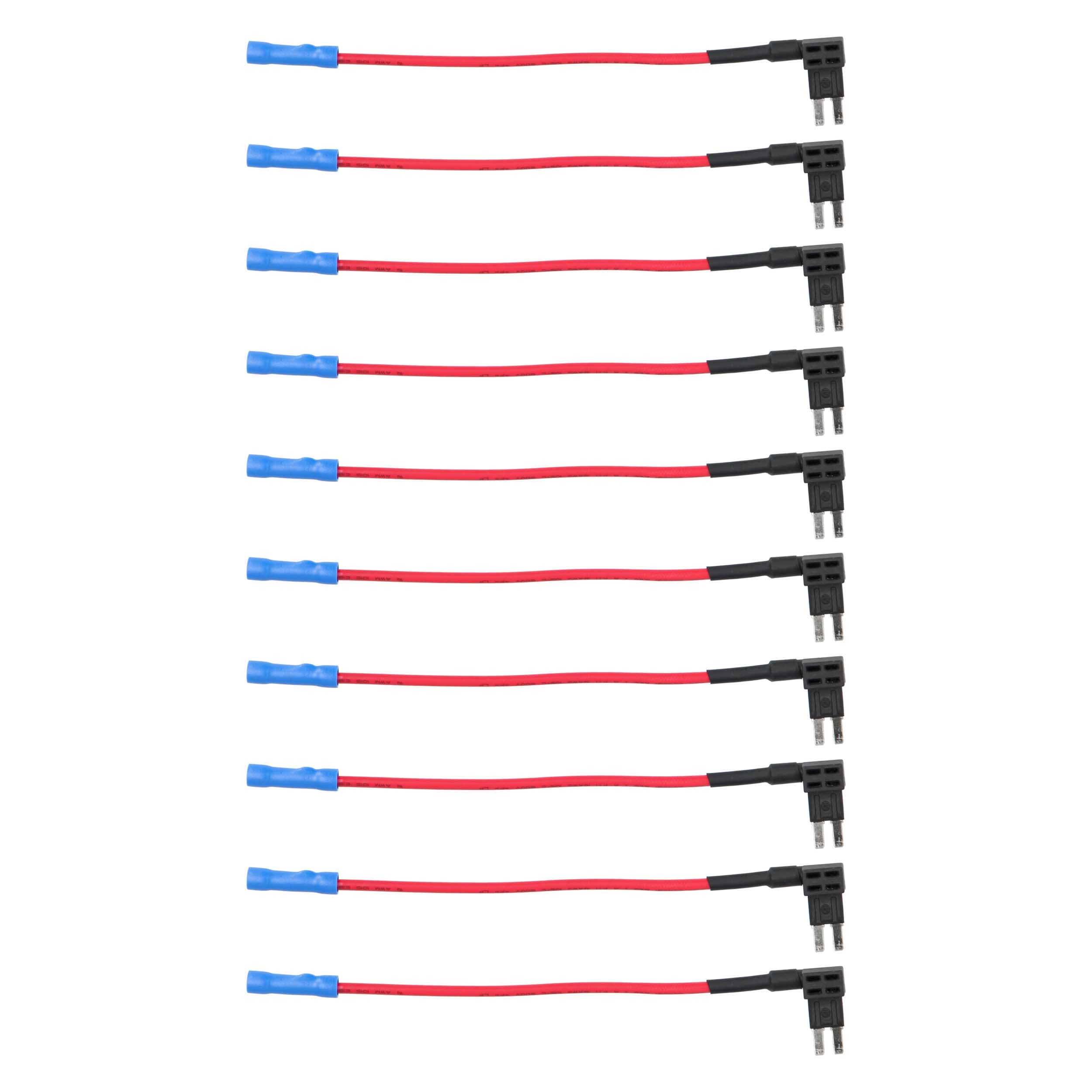 Micro2 ATR Dual-Slot Blade Rightward Fuse Tap 10-Pack