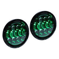 Improved RGB Backlit 7" LED Light - 7 Inch, 15 LED