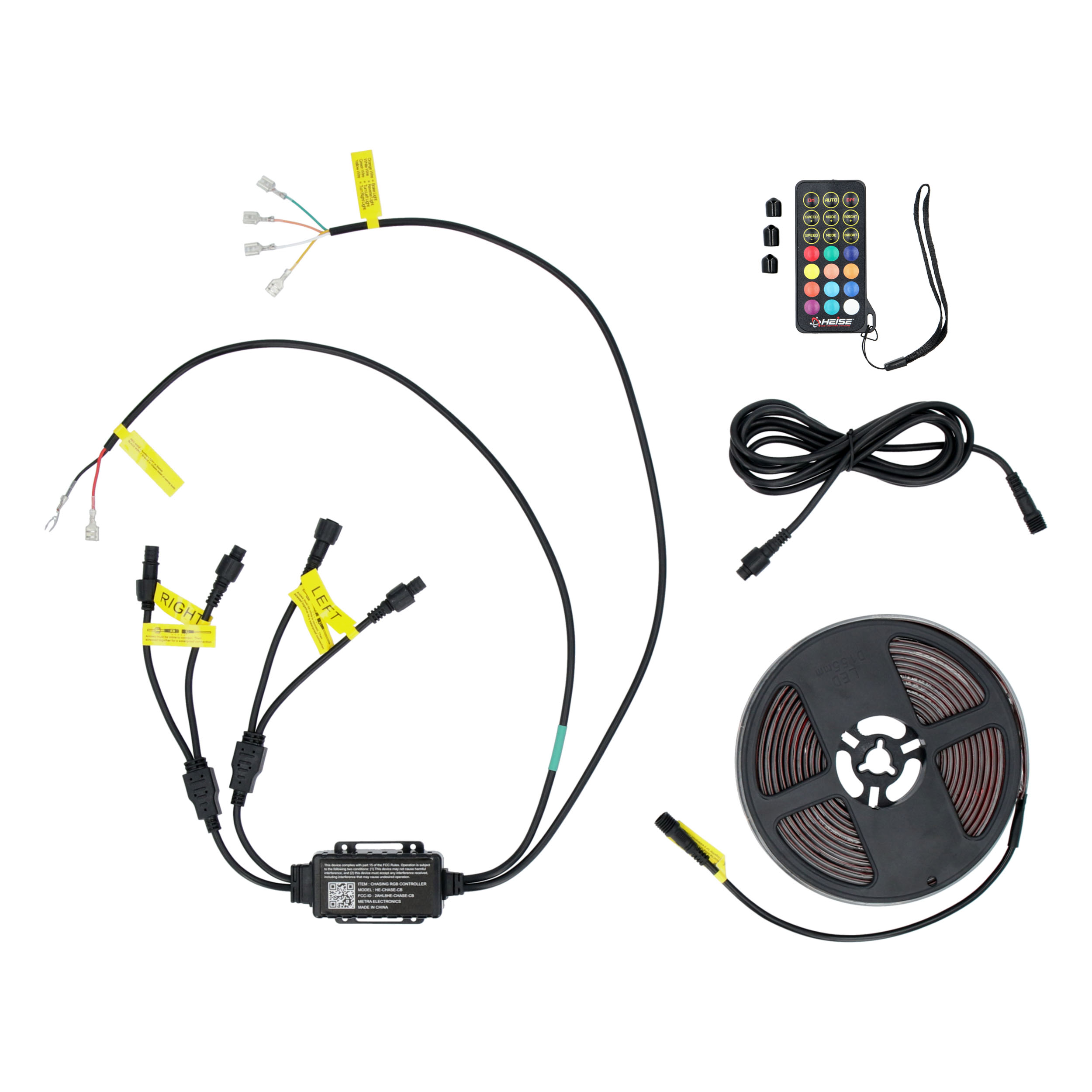 5-Meter Chasing COB LED Strip Light Kit