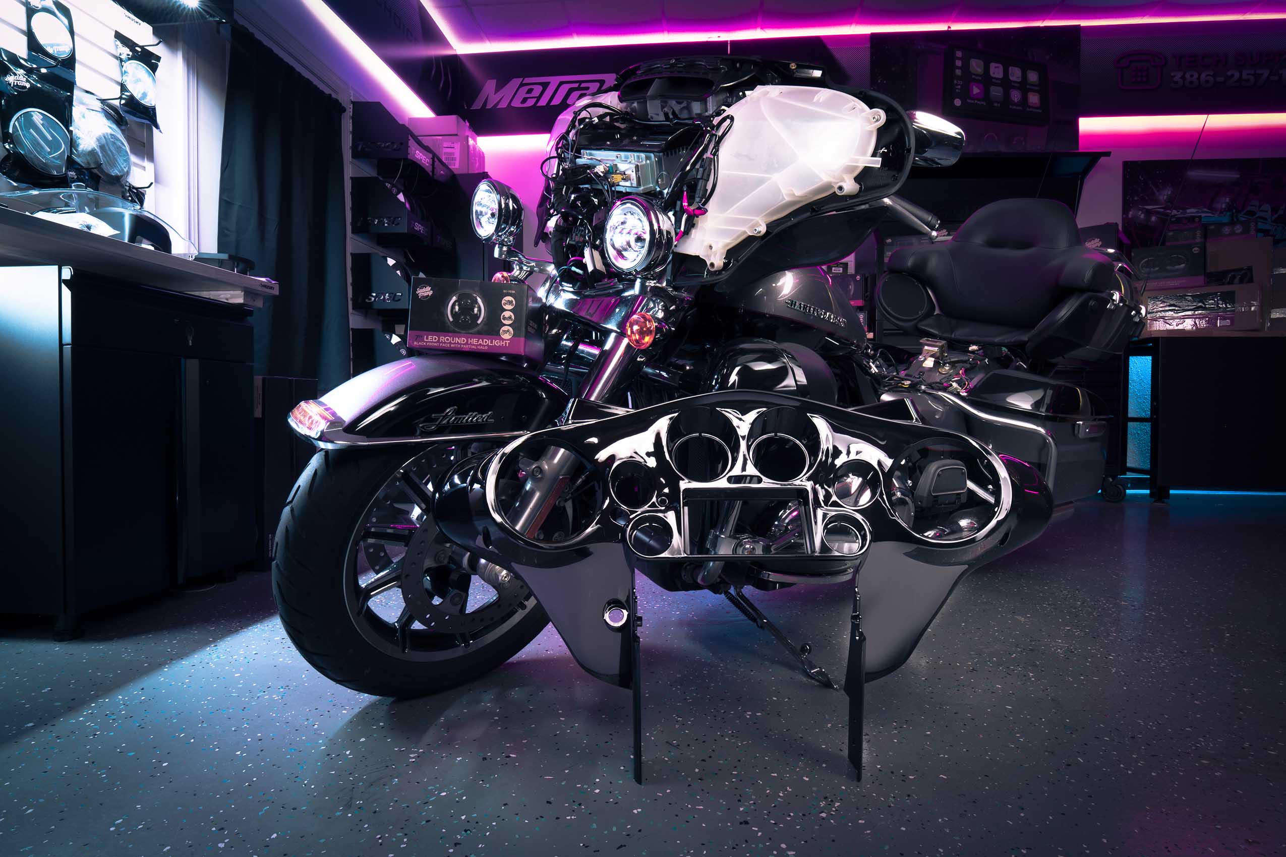 Harley-Davidson Roadglide (FLT/Sharknose fairing) 1998-2013